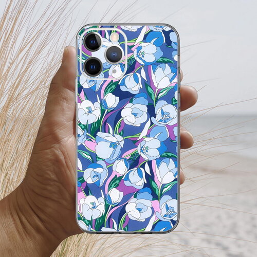 Coque iphone 17, 16, 15, 14, 13, 12, 11, 10, 8, se, liberty alberta tulip midnight