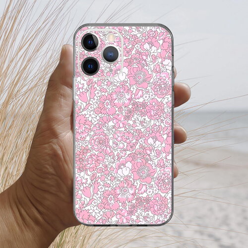 Coque iphone 17, 16, 15, 14, 13, 12, 11, 10, 8, se, liberty nell mono pink