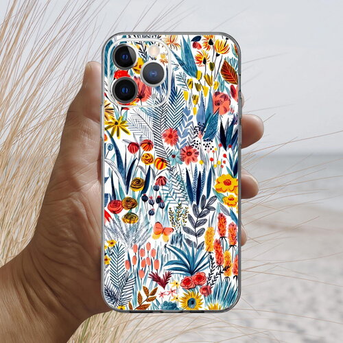 Coque iphone 17, 16, 15, 14, 13, 12, 11, 10, 8, se liberty fleurs dessin
