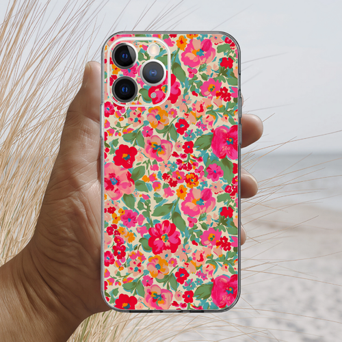 Coque souple pour iphone liberty camille