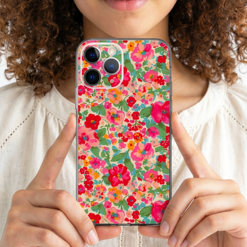 Coque souple pour iphone liberty camille