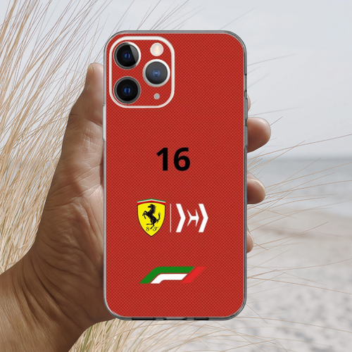 Coque f1 n° 16 charles pour iphone