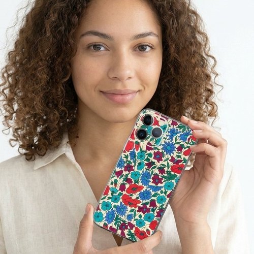 Coque liberty poppy and daisy vr pour iphone