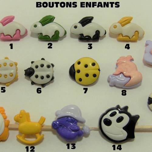 Boutons Enfants Bebe N 5 Tete De Chat Blanc Grisonnant En Plastique Un Grand Marche