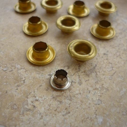 Lot De 24 œillets De Protection Pour Toit De Bateau Bimini En Acier Inoxydable Sangles Arrimage~p146463218