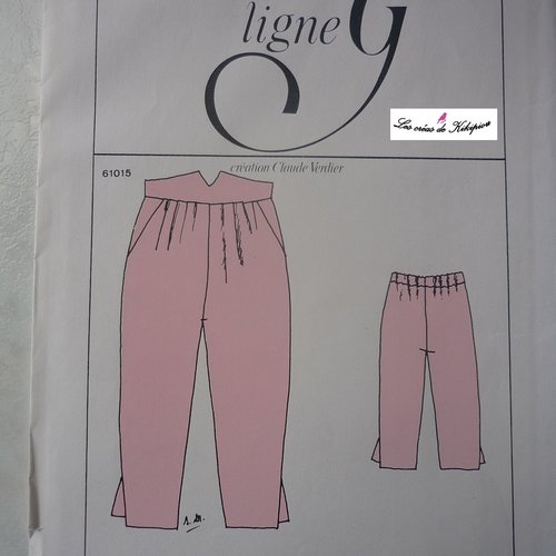 Patron de couture vintage corsaire enfant taille 6/8 ans.