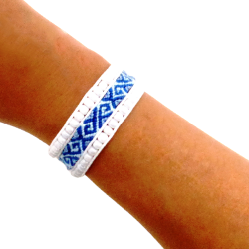 Bracelet intemporel, tendance, perle de rocaille, bracelet brésilien, fille, femme, taille l