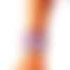 Manchette ethnique,  brésilienne, fuchsia, marron, bleu, noir, blanc,  femme, taille m