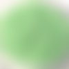 20g rocaille - mini rocaille 8/0 (3mm) preciosa ornela verre tchèque - vert pastel