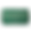 Fil settanyl 0.8mm, fil polyester ciré, fil ciré macramé, vert turquoise - 15 mètres