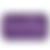 Fil settanyl 0.8mm, fil polyester ciré, fil ciré macramé, violet - 15 mètres