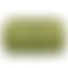 Fil settanyl 0.8mm, fil polyester ciré, fil ciré macramé, vert olive clair - 15 mètres