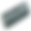 Cordon fil nylon non-ciré 0.8mm, fil nylon, fil macramé, gris clair - 15 mètres