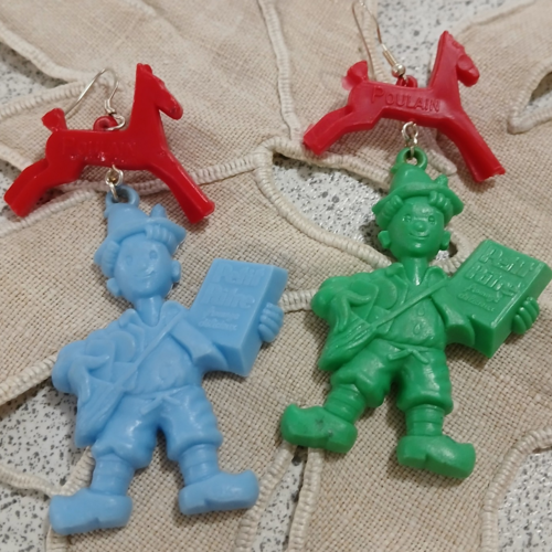 Boucles d'oreilles petit pâtre