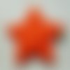 Bouillotte sèche - étoile orange