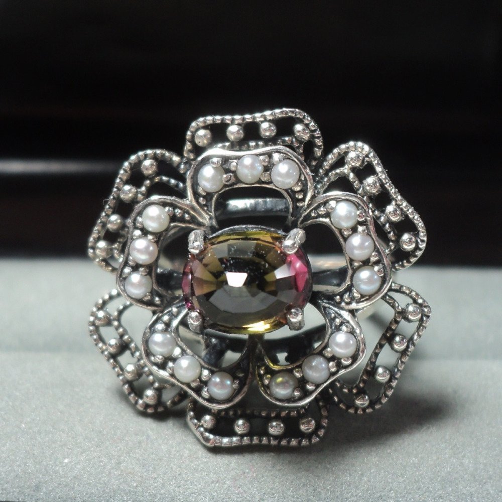 bague solitaire tourmaline bague solitaire tourmaline