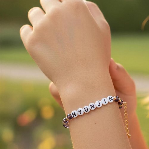 Bracelet stray kids – hyunjin – perles de verre