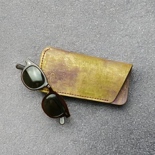Etui à lunettes en liège fait main-housse écologique, pochette lunettes légère
