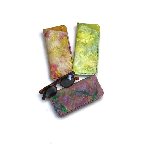 Étui à lunettes en liège-pochette écoresponsable,fait main,cadeau original
