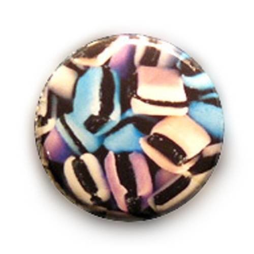 Badge bonbons reglisses candy gourmand kawaii ø25mm badges pins