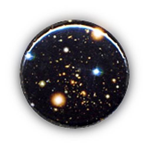 Badge galaxie galaxy univers space espace funny pop ø25mm