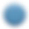 Badge bleu turquoise color block fashion pop retro ø25mm
