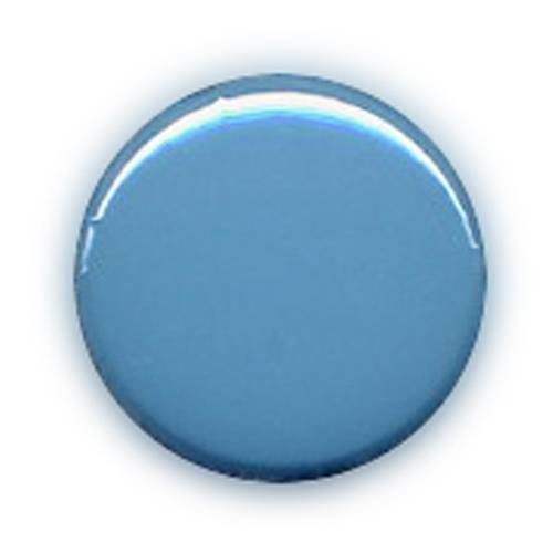 Badge bleu turquoise color block fashion pop retro ø25mm