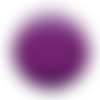 Badge violet color block fashion couleur uni pop ø25 mm