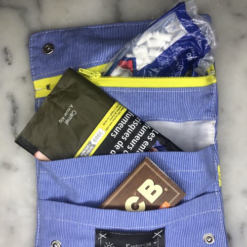 Berthy - rayures bleu et blanche