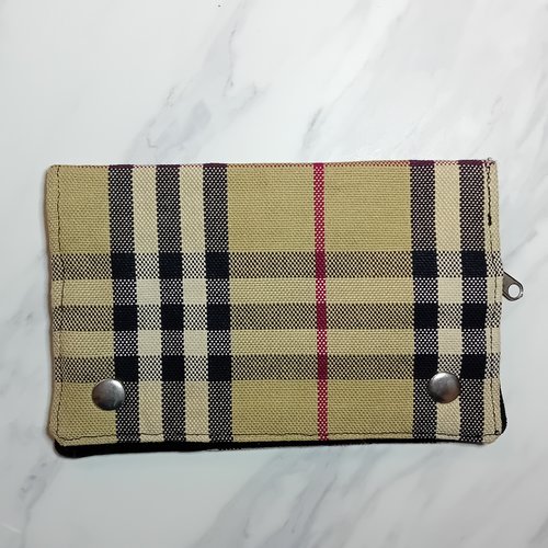 Berthy - nova check foncé & noir velours