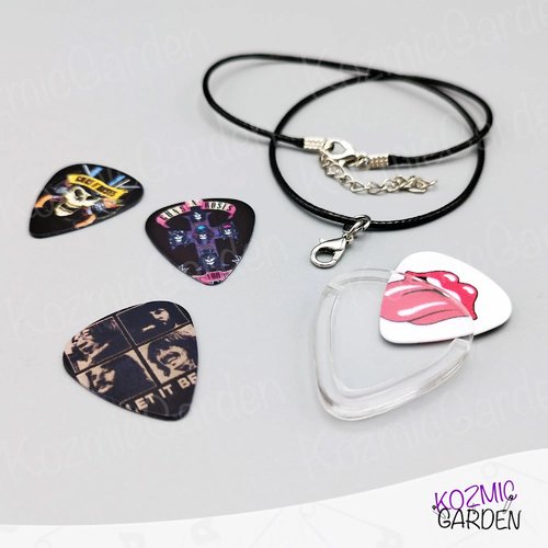 Pendentif porte-médiator — bijou pour guitaristes