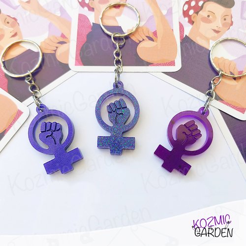 Porte-clés symbole de vénus – arme féministe pour l’égalité