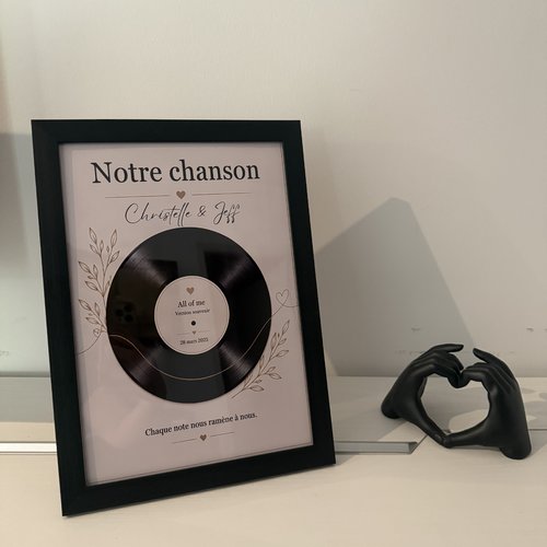 Cadre chanson d'amour
