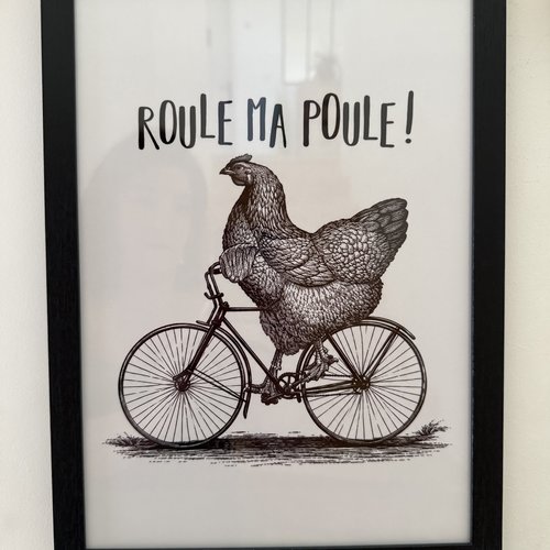 Cadre original poule