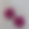Creoles dorees  fleurs interchangeables  fumo