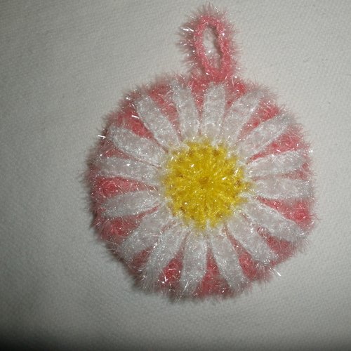 Tawashi  eponge marguerite