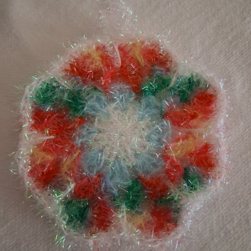 Tawashi,  éponge  grande fleur africaine