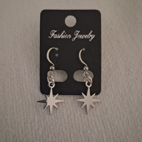 Boucles d'oreilles etoiles