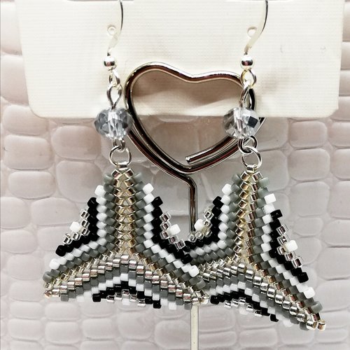 Boucles d'oreilles miyuki julie 