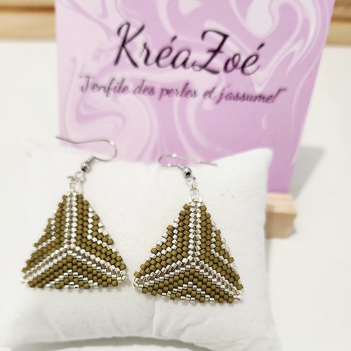 Boucles d’oreilles miyuki