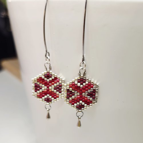 Boucles d’oreilles miyuki
