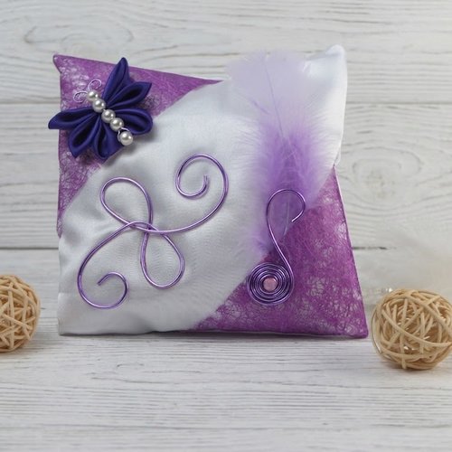 Coussin porte alliances
