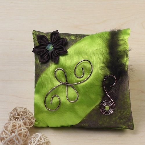 Coussin porte alliances