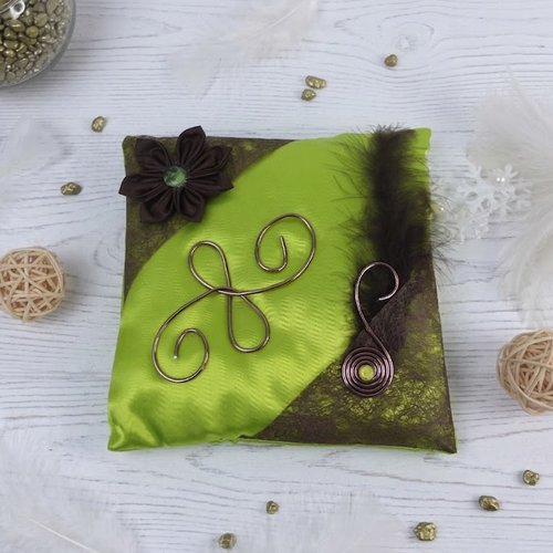 Coussin porte alliances