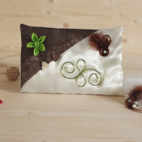 Coussin porte alliances