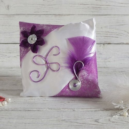 Coussin porte alliances