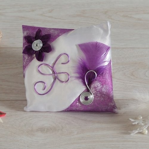Coussin porte alliances