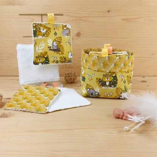 Lingettes lavables bébé