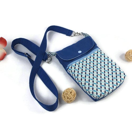 Petit sac bandoulière en tissu