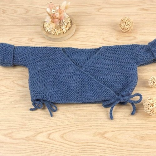 Brassière bébé naissance mixte bleu
